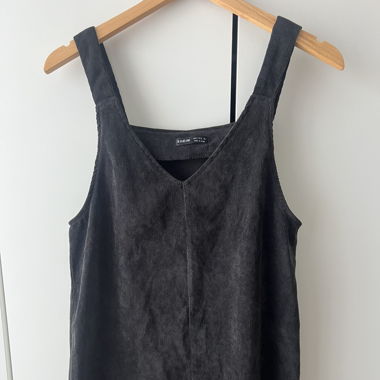 Robe velours noire 