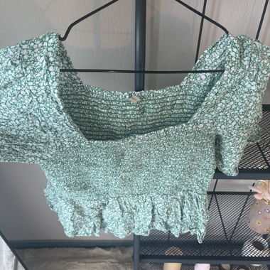 PIGALLE Bluse mit Rueschen