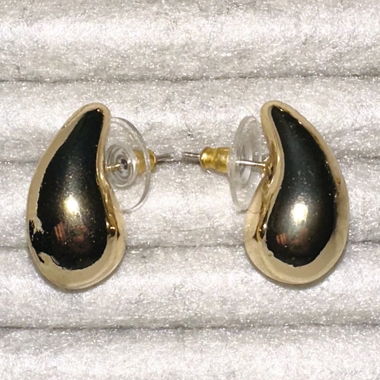 Gold Teardrop Earrings