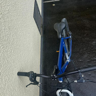 bici blu