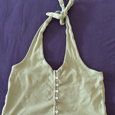 Top vert taille XL 