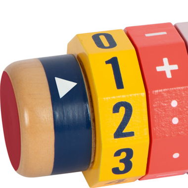Rouleau de calcul en bois ( NEUF )