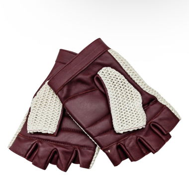 Fingerlose Strickhandschuhe
