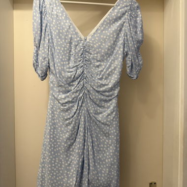 Polka dot summer dress Zara