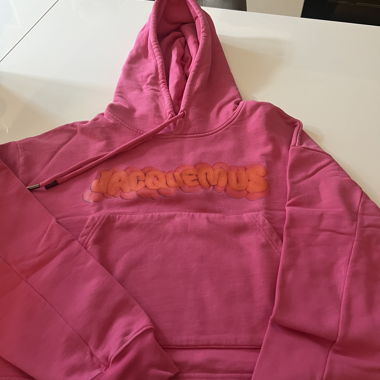 Felpa con cappuccio Jacquemus rosa XS