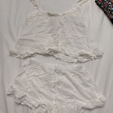 Ensemble pyjama blanc