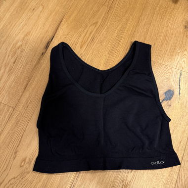 Reggiseno sportivo Odlo nero XL