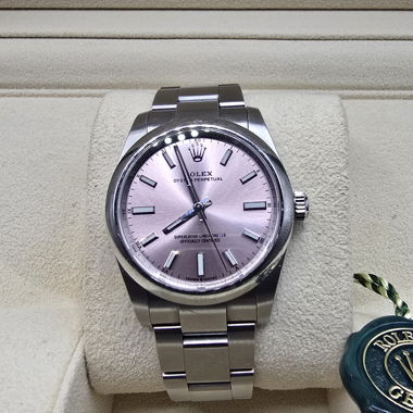 Rolex Oyster Perpetual Rosa 34mm