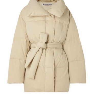Piumino trapuntato beige Acne Studios