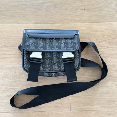 Lacoste Monogram Crossbody Bag