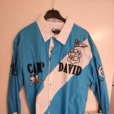 Camp david langarm hemd