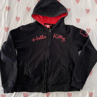Hello Kitty zip-up hoodie