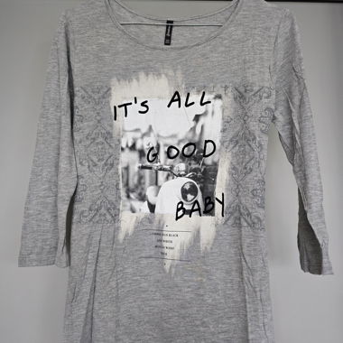 T-shirt Stradivarius maniche 3/4