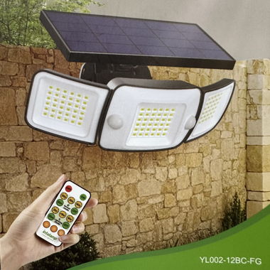 Lampada solare a LED con sensore