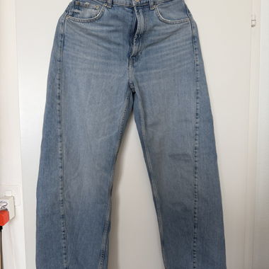 Jeans en denim bleu clair