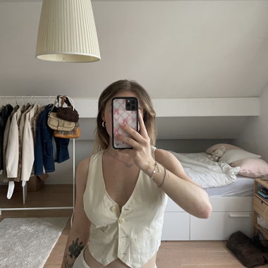 button up vest