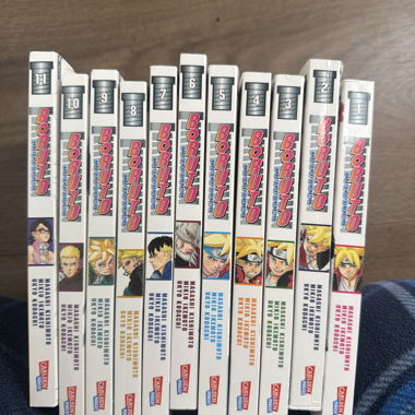 Set Manga Boruto Volumi 1–11 in tedesco