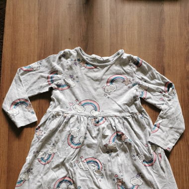Robe manches longues enfant, taille 98/104