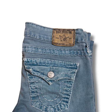 True Religion Jeans,Billy Super T,Gr. 27 y2k 