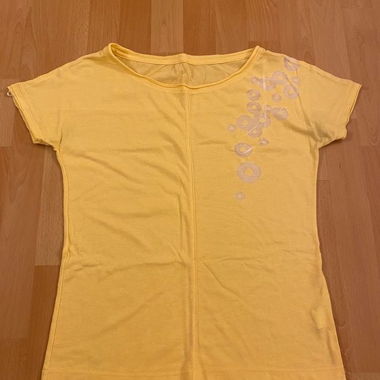 Gelbes Damen T-Shirt M