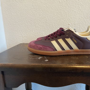 Adidas Samba - Édition Bordeaux et Crème