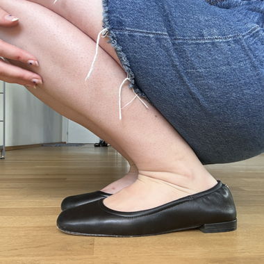 Ballerines noires BOSS EU 39