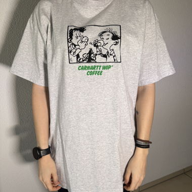 Carhartt WIP Coffee T-Shirt grau