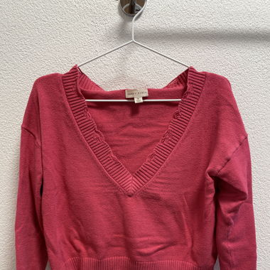 Pullover cropped & destroyed