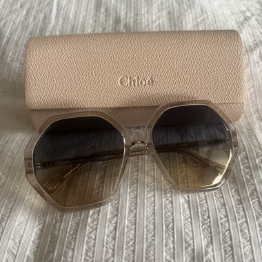 Occhiali da sole Chloé beige