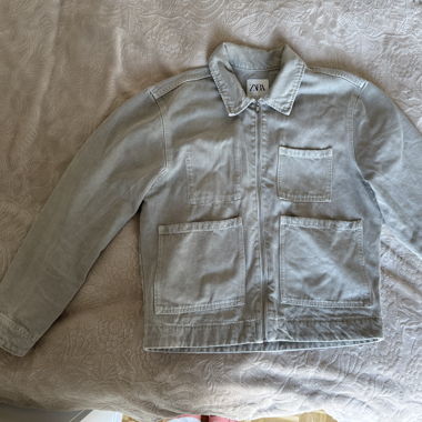 Veste en jeans légère à poches 