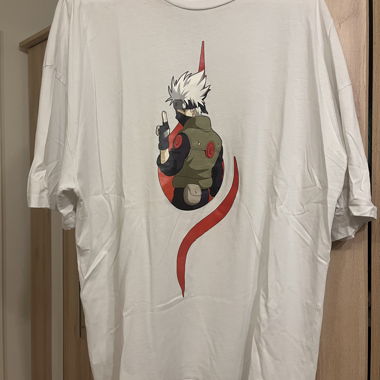 Anime Naruto Kakashi T-shirt with print Size L