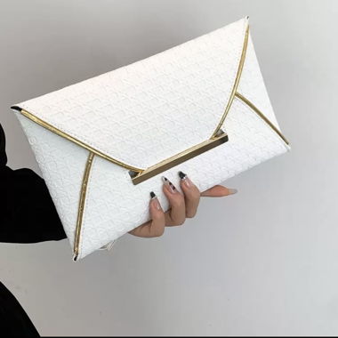 Elegant White Clutch