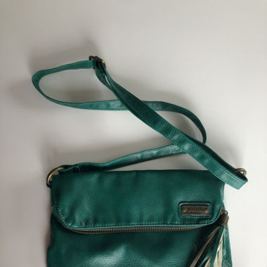  Petit sac en bandoulière vert 