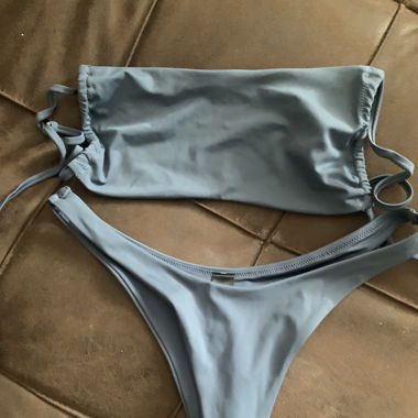 Bikini Weekday bleu pétrole