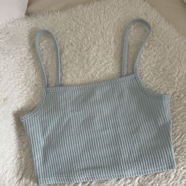 Baby blue top