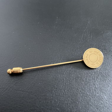(Neu) Hermès Clou de Selle Stick Pin Brooch