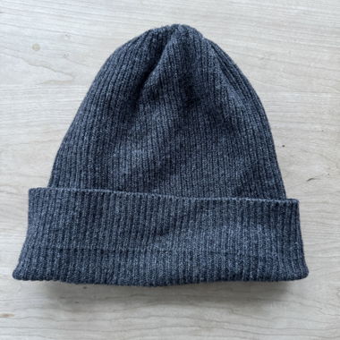 Grey Knit Beanie