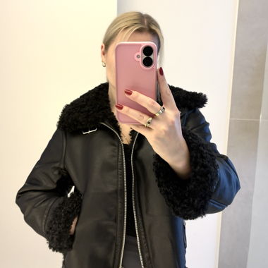 Veste en cuir M neu