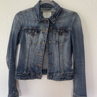 Veste en jean courte H&M