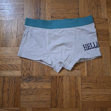 Boxer HELLO gris