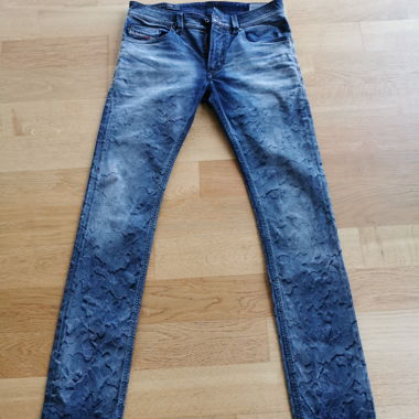 Diesel Thavar Jeans, Herren, W32 L34, Skinny