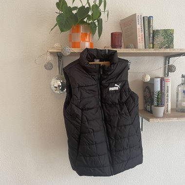 Puma Quilted Vest Black