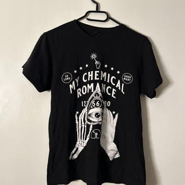 my chemical romance black band shirt