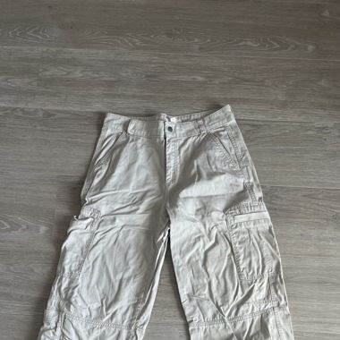 hosen beige/grün