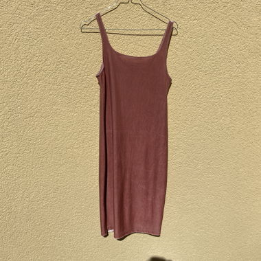 Pink  satin dress