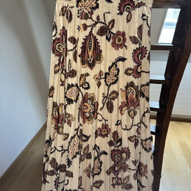 Sézane Rock Dune Merveille with Floral Pattern Size 46