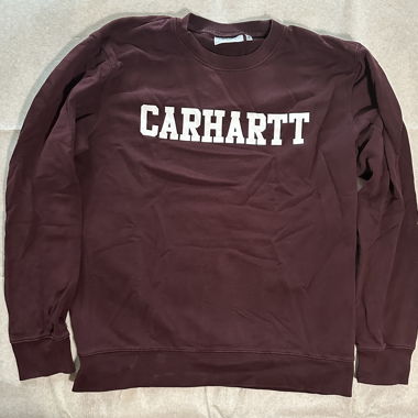 Carhartt Sweater Burgunder
