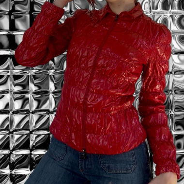 Rote Prada-Jacke