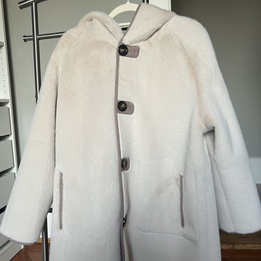 Reversible coat with hood Emme Marella