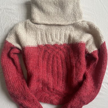 Pull en tricot à col roulé